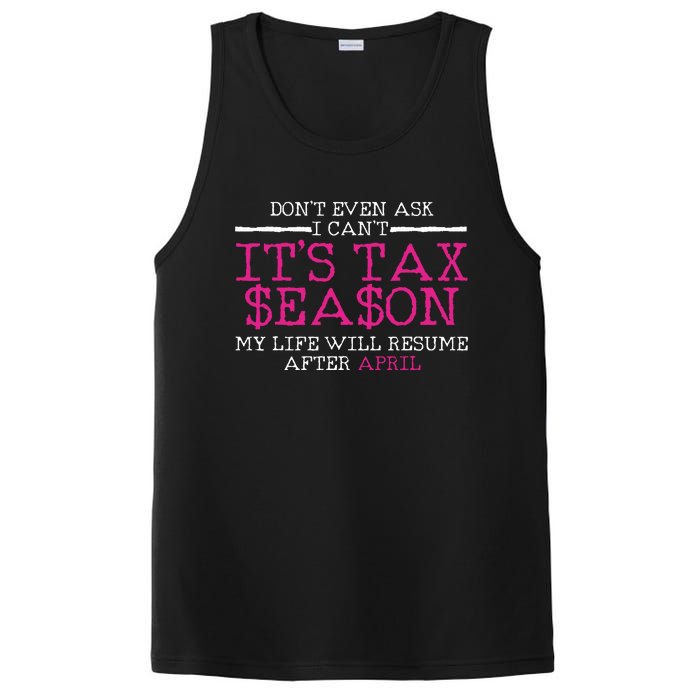 Funny Tax Season Accountant Taxation Gift PosiCharge Competitor Tank