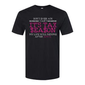 Funny Tax Season Accountant Taxation Gift Softstyle CVC T-Shirt