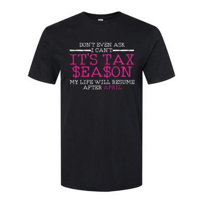 Funny Tax Season Accountant Taxation Gift Softstyle® CVC T-Shirt