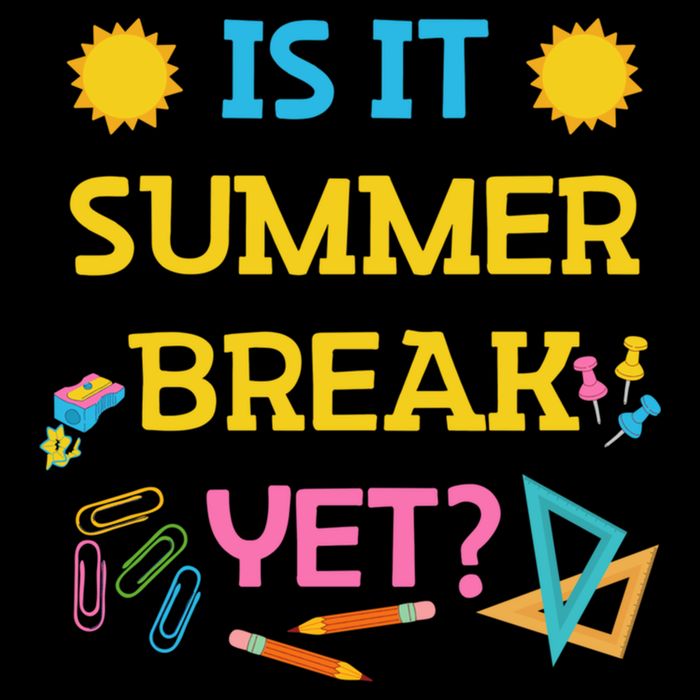 Funny Teacher Summer Break Spring Break Last Day Of School Gift Cooling Performance Crew T-Shirt