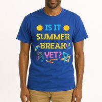 Funny Teacher Summer Break Spring Break Last Day Of School Gift Tall T-Shirt