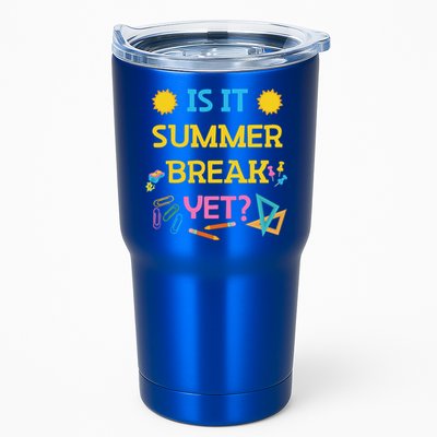 Funny Teacher Summer Break Spring Break Last Day Of School Gift Tumbler