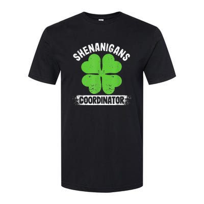 Funny Teacher St Patrick's Day Irish Shenanigans Coordinator Softstyle® CVC T-Shirt