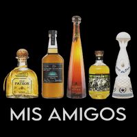 Funny Trendy Sarcastic Alcohol Mis Amigos Tequila Women Doggie Tank