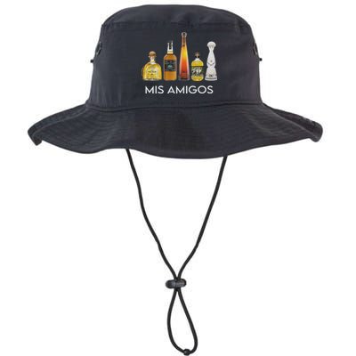 Funny Trendy Sarcastic Alcohol Mis Amigos Tequila Women Bucket Hat