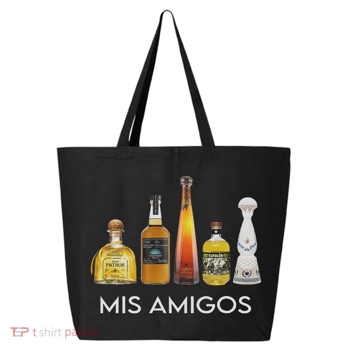 Funny Trendy Sarcastic Alcohol Mis Amigos Tequila Women 25L Jumbo Tote