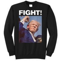 Fight! Trump Shot Trump Rally Gift Sweatshirt