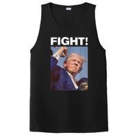 Fight! Trump Shot Trump Rally Gift PosiCharge Competitor Tank