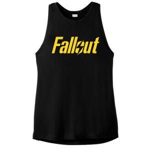 Fallout Tv Series Yellow Lightning Ladies PosiCharge Tri-Blend Wicking Tank