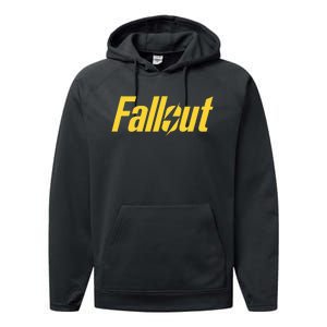 Fallout Tv Series Yellow Lightning Performance Fleece Hoodie