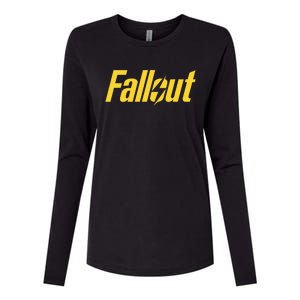 Fallout Tv Series Yellow Lightning Womens Cotton Relaxed Long Sleeve T-Shirt