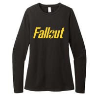 Fallout Tv Series Yellow Lightning Womens CVC Long Sleeve Shirt