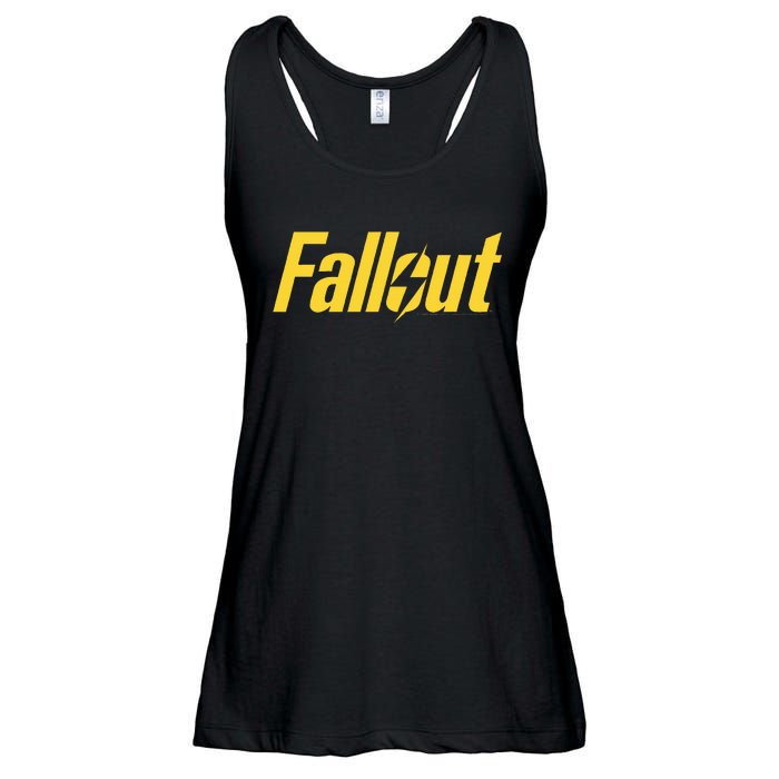 Fallout Tv Series Yellow Lightning Ladies Essential Flowy Tank