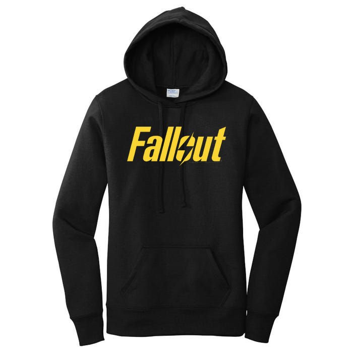 Fallout Tv Series Yellow Lightning Women's Pullover Hoodie