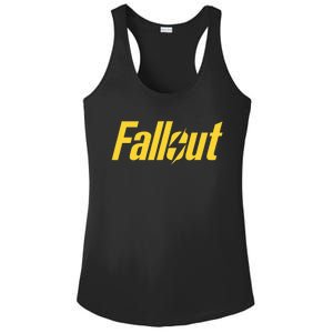 Fallout Tv Series Yellow Lightning Ladies PosiCharge Competitor Racerback Tank