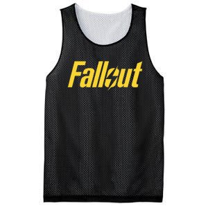 Fallout Tv Series Yellow Lightning Mesh Reversible Basketball Jersey Tank