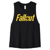 Fallout Tv Series Yellow Lightning Women's Racerback Cropped Tank