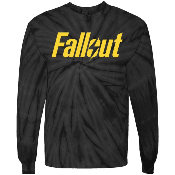 Fallout Tv Series Yellow Lightning Tie-Dye Long Sleeve Shirt