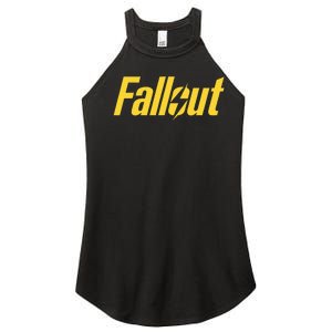 Fallout Tv Series Yellow Lightning Women's Perfect Tri Rocker Tank