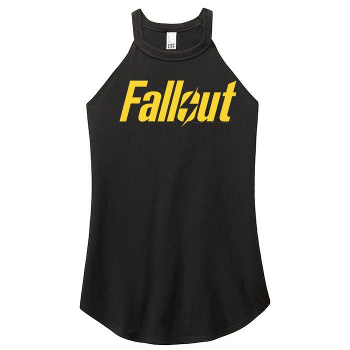 Fallout Tv Series Yellow Lightning Women's Perfect Tri Rocker Tank