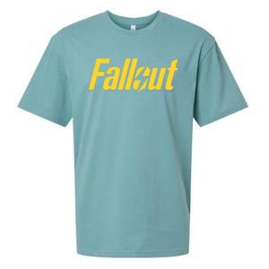 Fallout Tv Series Yellow Lightning Sueded Cloud Jersey T-Shirt