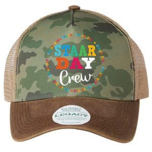 Funny Test STAAR Day Crew Mode On Teacher Testing Ideas Legacy Tie Dye Trucker Hat