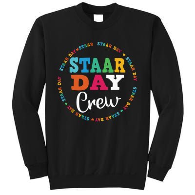 Funny Test STAAR Day Crew Mode On Teacher Testing Ideas Sweatshirt