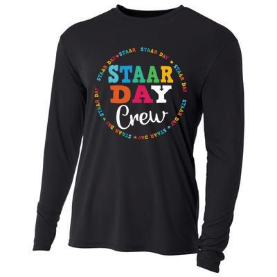 Funny Test STAAR Day Crew Mode On Teacher Testing Ideas Cooling Performance Long Sleeve Crew