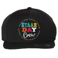 Funny Test STAAR Day Crew Mode On Teacher Testing Ideas Wool Snapback Cap