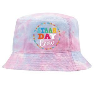 Funny Test STAAR Day Crew Mode On Teacher Testing Ideas Tie-Dyed Bucket Hat