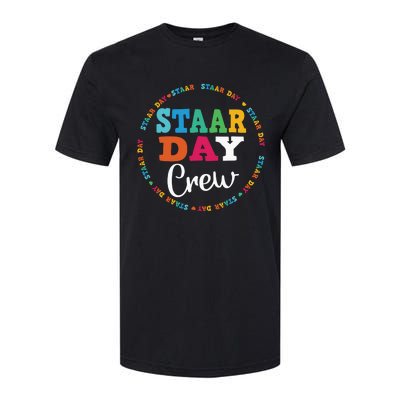 Funny Test STAAR Day Crew Mode On Teacher Testing Ideas Softstyle CVC T-Shirt