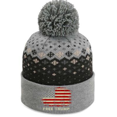 Free Trump Supporters Pro Trump 2024 Take Our Nation Back Republican The Baniff Cuffed Pom Beanie