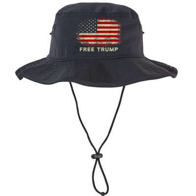 Free Trump Supporters Pro Trump 2024 Take Our Nation Back Republican Legacy Cool Fit Booney Bucket Hat