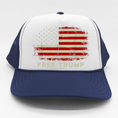 Free Trump Supporters Pro Trump 2024 Take Our Nation Back Republican Trucker Hat