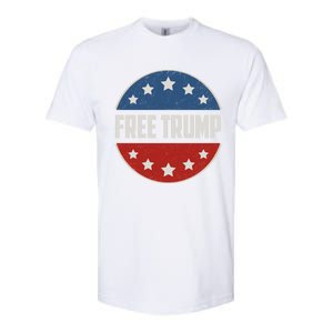 Free Trump Supporters Pro Trump 2024 Take Our Nation Back Republican Softstyle CVC T-Shirt