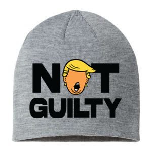 Free Trump Support Trump Trump Not Guilty Sustainable Beanie