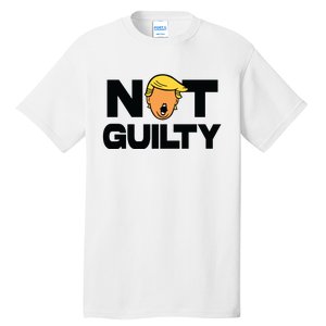 Free Trump Support Trump Trump Not Guilty Tall T-Shirt