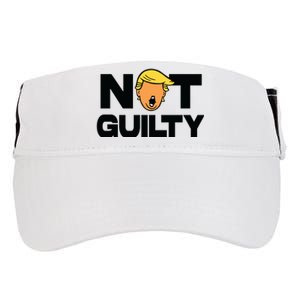 Free Trump Support Trump Trump Not Guilty Adult Drive Performance Visor