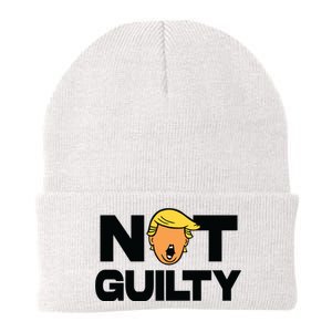 Free Trump Support Trump Trump Not Guilty Knit Cap Winter Beanie