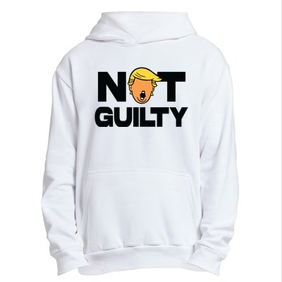 Free Trump Support Trump Trump Not Guilty Urban Pullover Hoodie