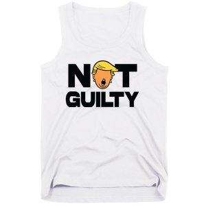 Free Trump Support Trump Trump Not Guilty Tank Top