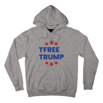 Free Trump Support Trump Trump Not Guilty Tall Hoodie