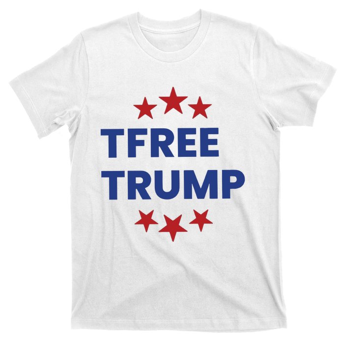 Free Trump Support Trump Trump Not Guilty T-Shirt