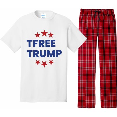 Free Trump Support Trump Trump Not Guilty Pajama Set