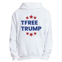 Free Trump Support Trump Trump Not Guilty Urban Pullover Hoodie