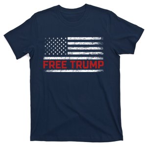 Free Trump Supporters Pro Trump 2024 Take Our Nation Back Republican T-Shirt