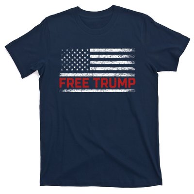 Free Trump Supporters Pro Trump 2024 Take Our Nation Back Republican T-Shirt