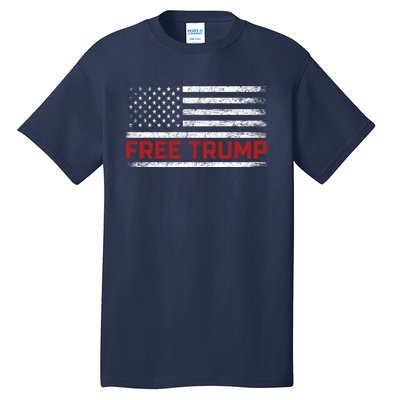 Free Trump Supporters Pro Trump 2024 Take Our Nation Back Republican Tall T-Shirt