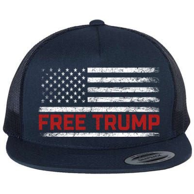 Free Trump Supporters Pro Trump 2024 Take Our Nation Back Republican Flat Bill Trucker Hat