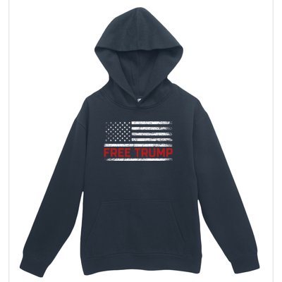 Free Trump Supporters Pro Trump 2024 Take Our Nation Back Republican Urban Pullover Hoodie